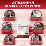 VivoNu Astaxanthin bottle with a measuring spoon