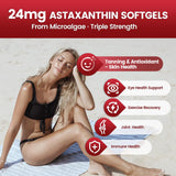 VivoNu Astaxanthin capsules close-up