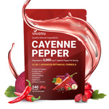 VivoNu Cayenne Pepper Softgels front view with packaging
