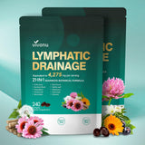 VivoNu Echinacea 21-in-1 Lymphatic Support Softgels front view