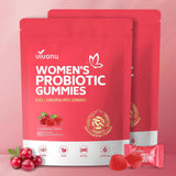 VivoNu Feminine Balance Gummies front view with packaging