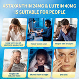 VivoNu Lutein Softgels with ingredients list