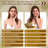 VivoNu Lymphatic Support Supplement with herbal background