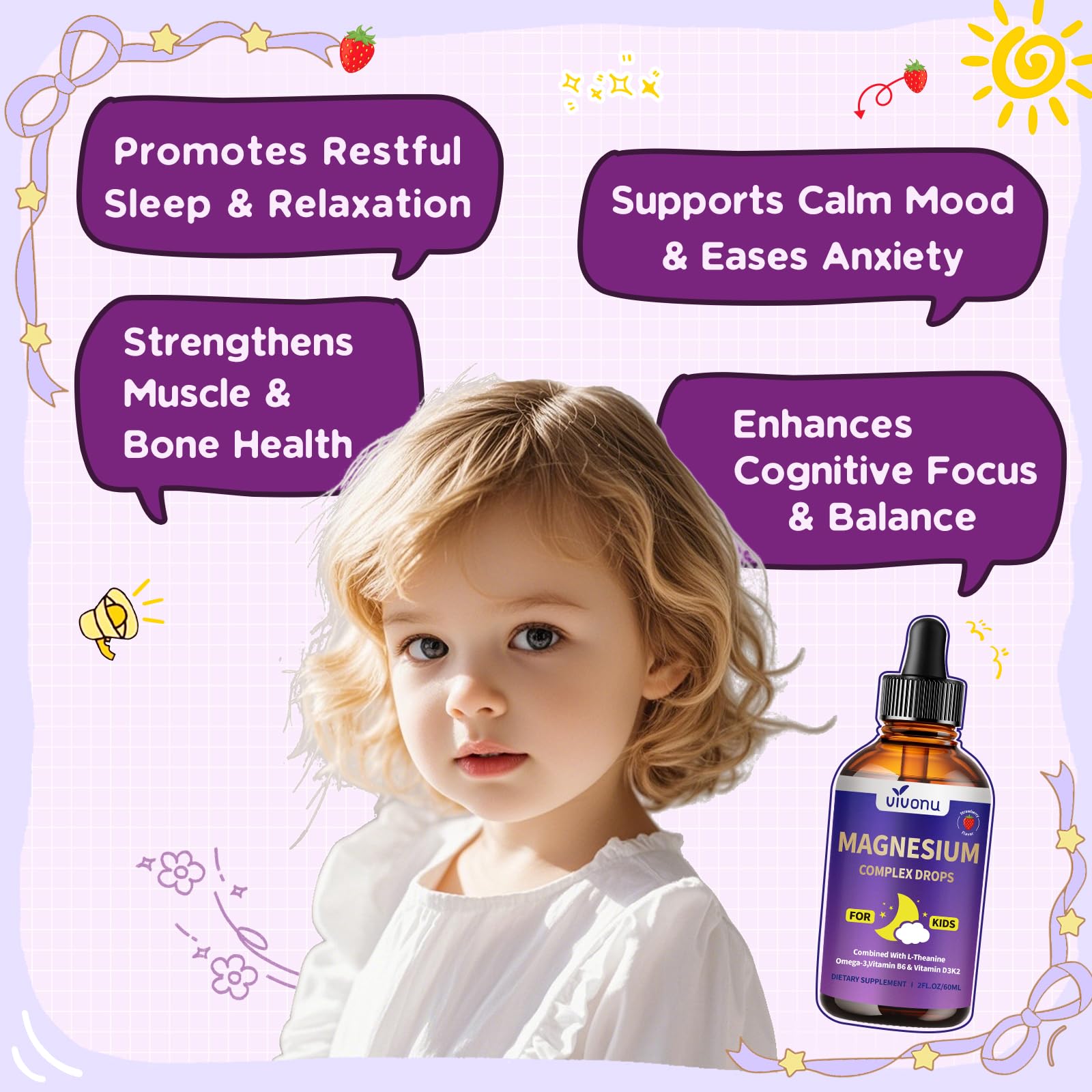 VivoNu Magnesium Glycinate Liquid Drops ingredients list