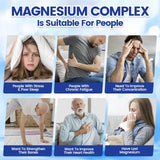 VivoNu Magnesium Supplement 1000mg back view showing ingredients