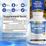 VivoNu Magnesium Supplement 1000mg displayed with other supplements