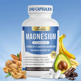 VivoNu Magnesium Supplement 1000mg front view of the bottle