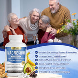 VivoNu Magnesium Supplement 1000mg lifestyle shot with greenery