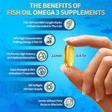 VivoNu Omega-3 Fish Oil Supplement with lemon flavour