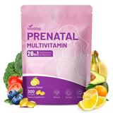 VivoNu Prenatal Vitamins 300 softgels front view