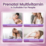 VivoNu Prenatal Vitamins softgels in a hand