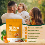 VivoNu Pumpkin Seed Oil Softgels nutritional information