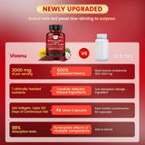 VivoNu Red Yeast Rice with CoQ10 bottle back view