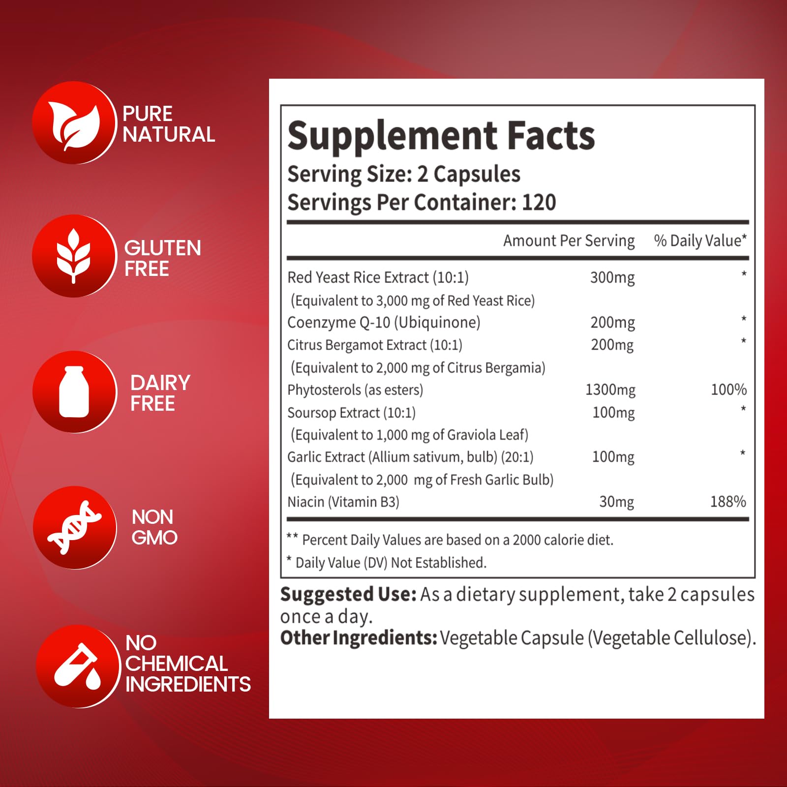VivoNu Red Yeast Rice with CoQ10 displayed with lifestyle items