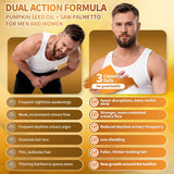 VivoNu Saw Palmetto Pumpkin Seed Oil Softgels close-up of softgel