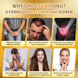 VivoNu Saw Palmetto Pumpkin Seed Oil Softgels displayed with herbs