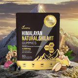 VivoNu Shilajit Gold Gummies front view in packaging