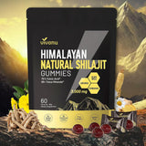 VivoNu Shilajit Gold Gummies front view with packaging