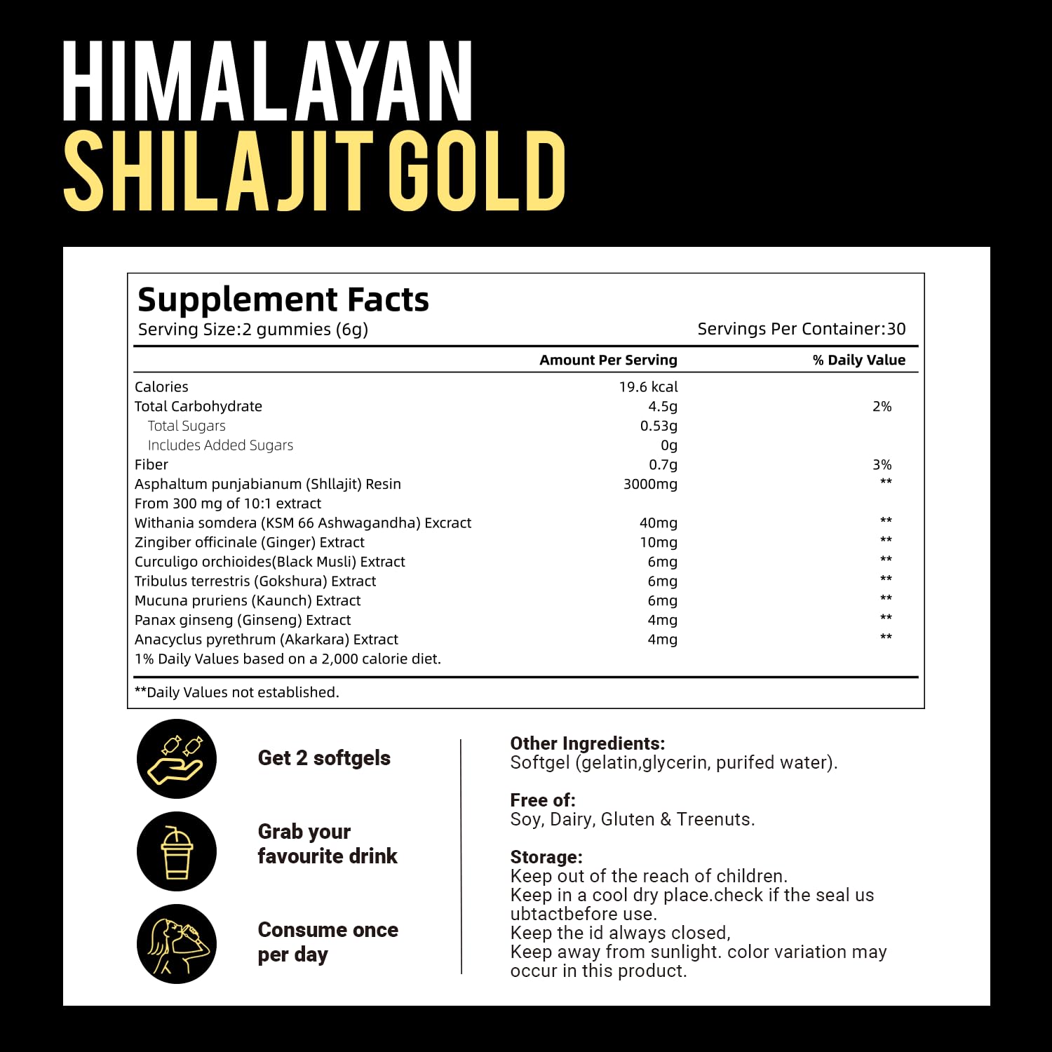 VivoNu Shilajit Gummines in a lifestyle setting