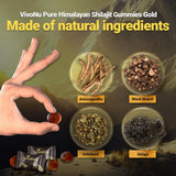 VivoNu Shilajit Gummines nutritional information