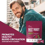 VivoNu Super Beetroot Gummies side view of packaging