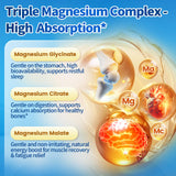 VivoNu Triple Magnesium Complex 240 Capsules bottle with capsules