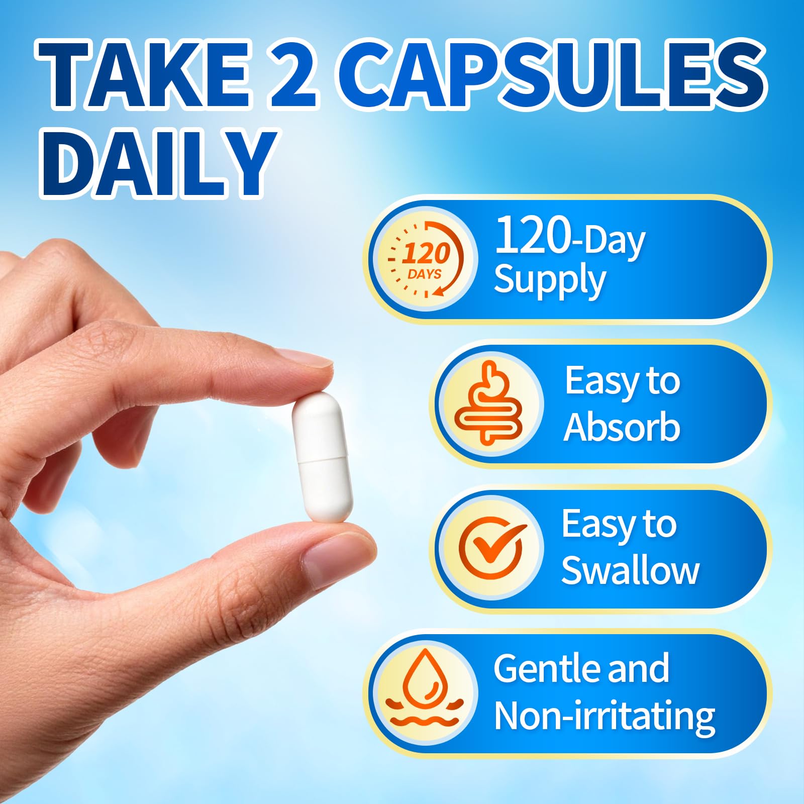 VivoNu Triple Magnesium Complex 240 Capsules nutritional information