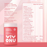 VivoNu Women's Probiotic Supplement packaging details