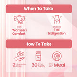 VivoNu Women's Probiotic Supplement side view of the bottle
