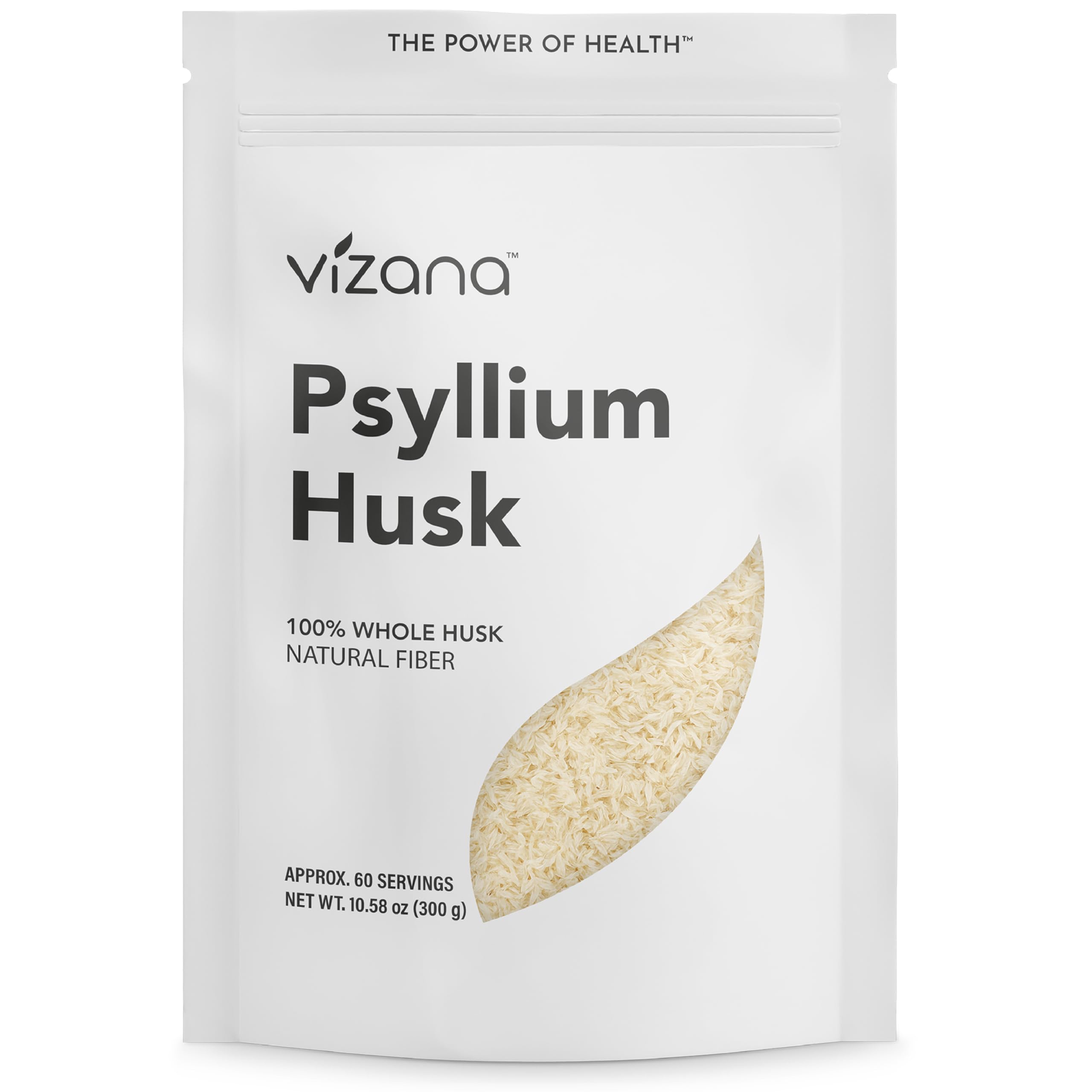 Vizana Nutrition Psyllium Husk 310g front view