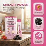 Vlsdoin Bloomin Honey Stick with Saffron and Shilajit ingredients