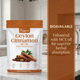 Vlsdoin Living Root Ceylon Cinnamon softgels side view