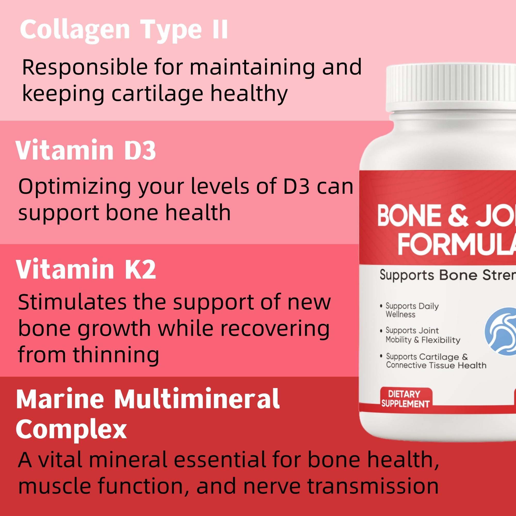 VOSETOKELA Bone & Joint Formula 45g capsules