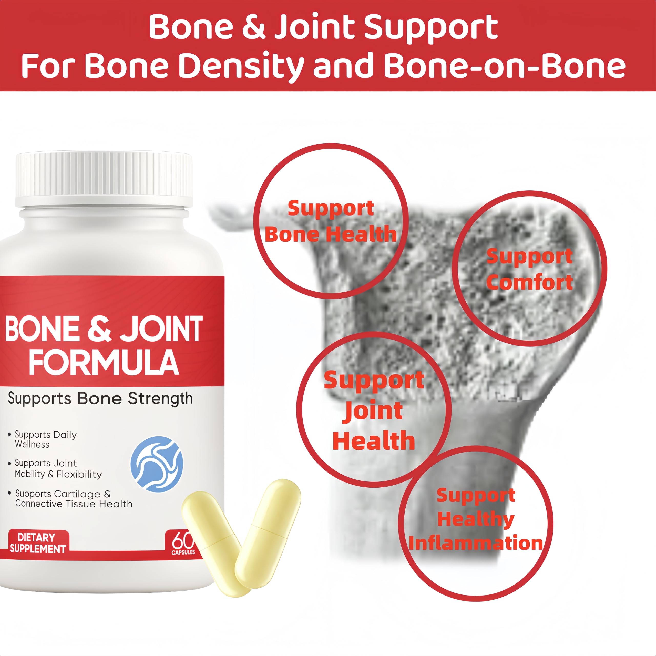 VOSETOKELA Bone & Joint Formula 45g side view