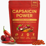 VOSETOKELA Cayenne Pepper Softgels bottle front view