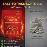 VOSETOKELA Cayenne Pepper Softgels on a wooden table