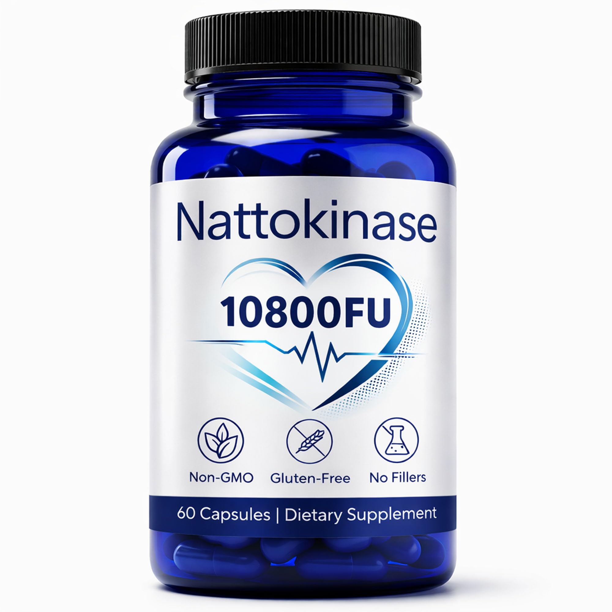 VOSETOKELA Nattokinase 10800 FU Capsules front view