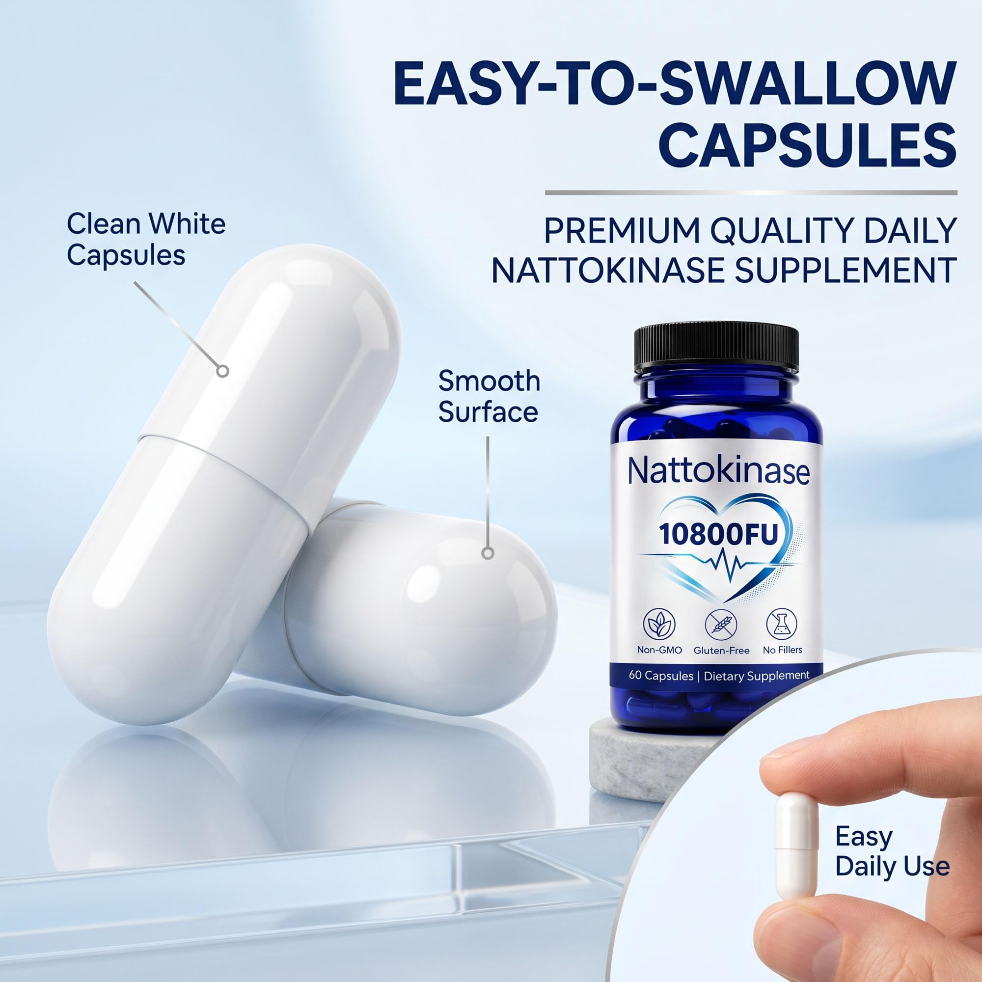 VOSETOKELA Nattokinase 10800 FU Capsules packaging
