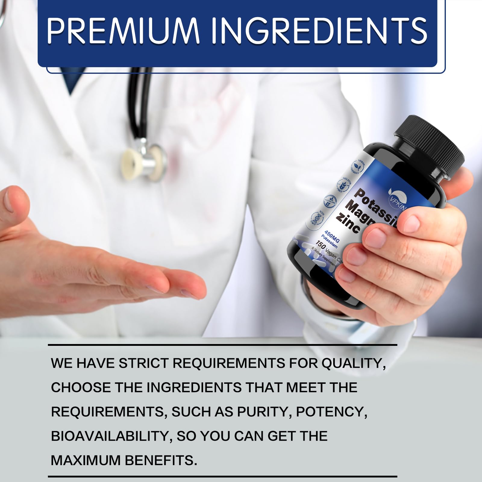 VPKIN Potassium Magnesium Complex 150g ingredients list
