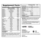 vplab nutrition Ultra Women's Multivitamin 90 Tablets back view