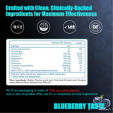 Vrixlanua Creatine Gummies with a measuring spoon for serving