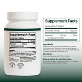 VRS SUPLEMENTS Magnesium Citrate Tablets 400mg side view showing tablet size