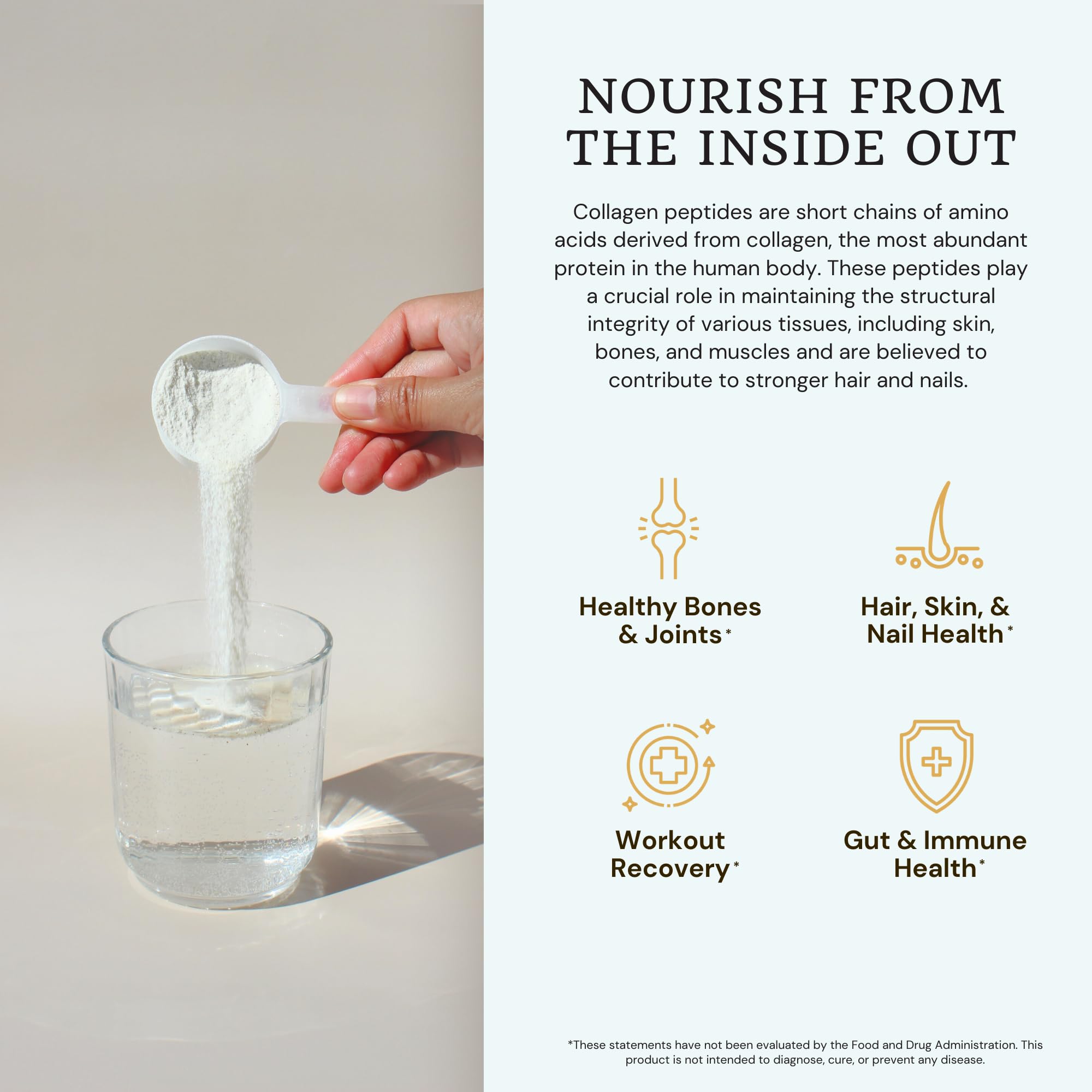 VTC Collagen Peptides Powder nutritional information