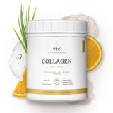 VTC Collagen Peptides Powder with fresh fruits