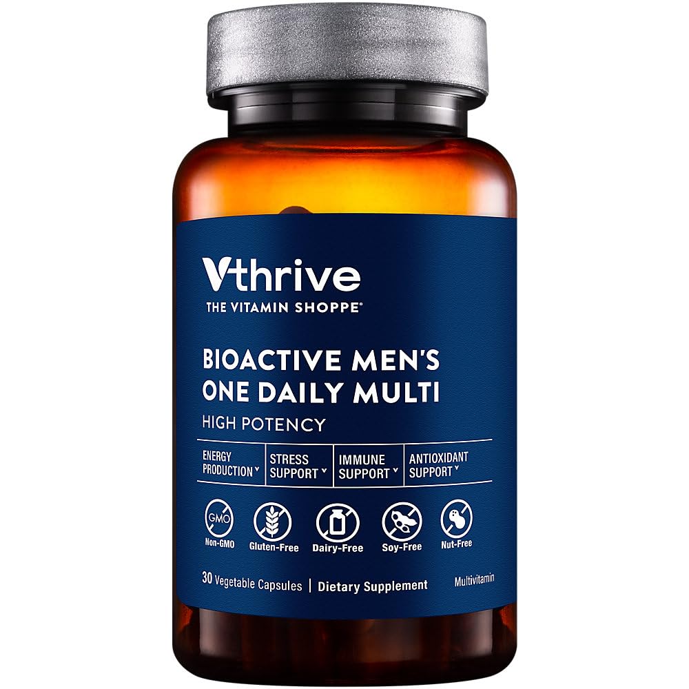 Vthrive Multivitamin for Men 30 Capsules front view