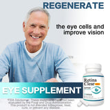 Vunexo Eye Health Supplement back view with ingredient list