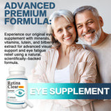 Vunexo Eye Health Supplement side view showing capsule details