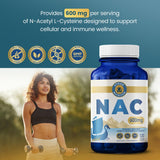 Vykee Nutrition NAC Capsules 600mg close-up of capsules