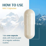 Vykee Nutrition NAC Capsules 600mg packaging details