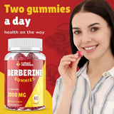 Vylarithonixa Berberine HCL Gummies with Ceylon cinnamon and turmeric ingredients